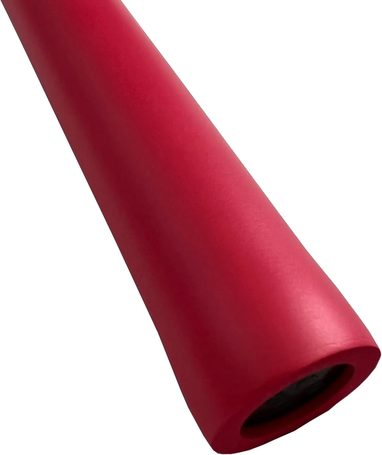 Foam Padded Bo Staff for Safe Practice and Training with Carry Bag Case - Red