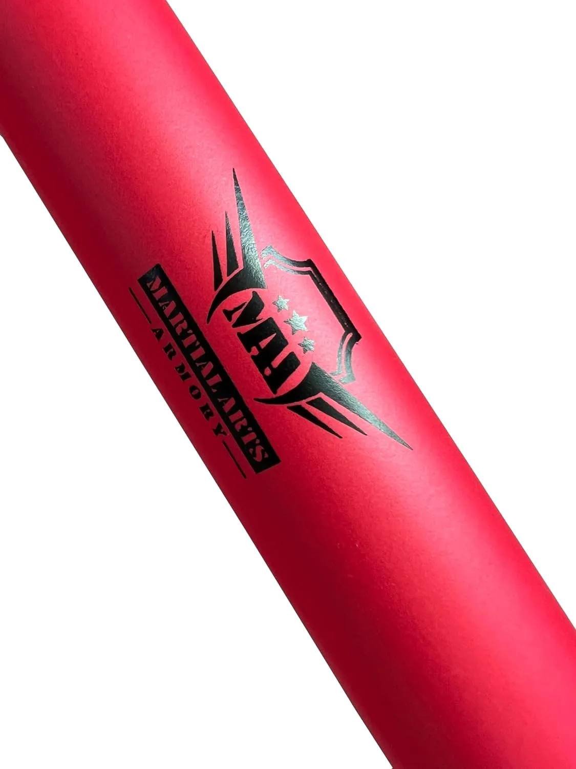 Foam Padded Bo Staff for Safe Practice and Training with Carry Bag Case - Red