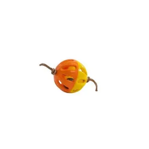 Foot Toy Ball with Leather String: Small