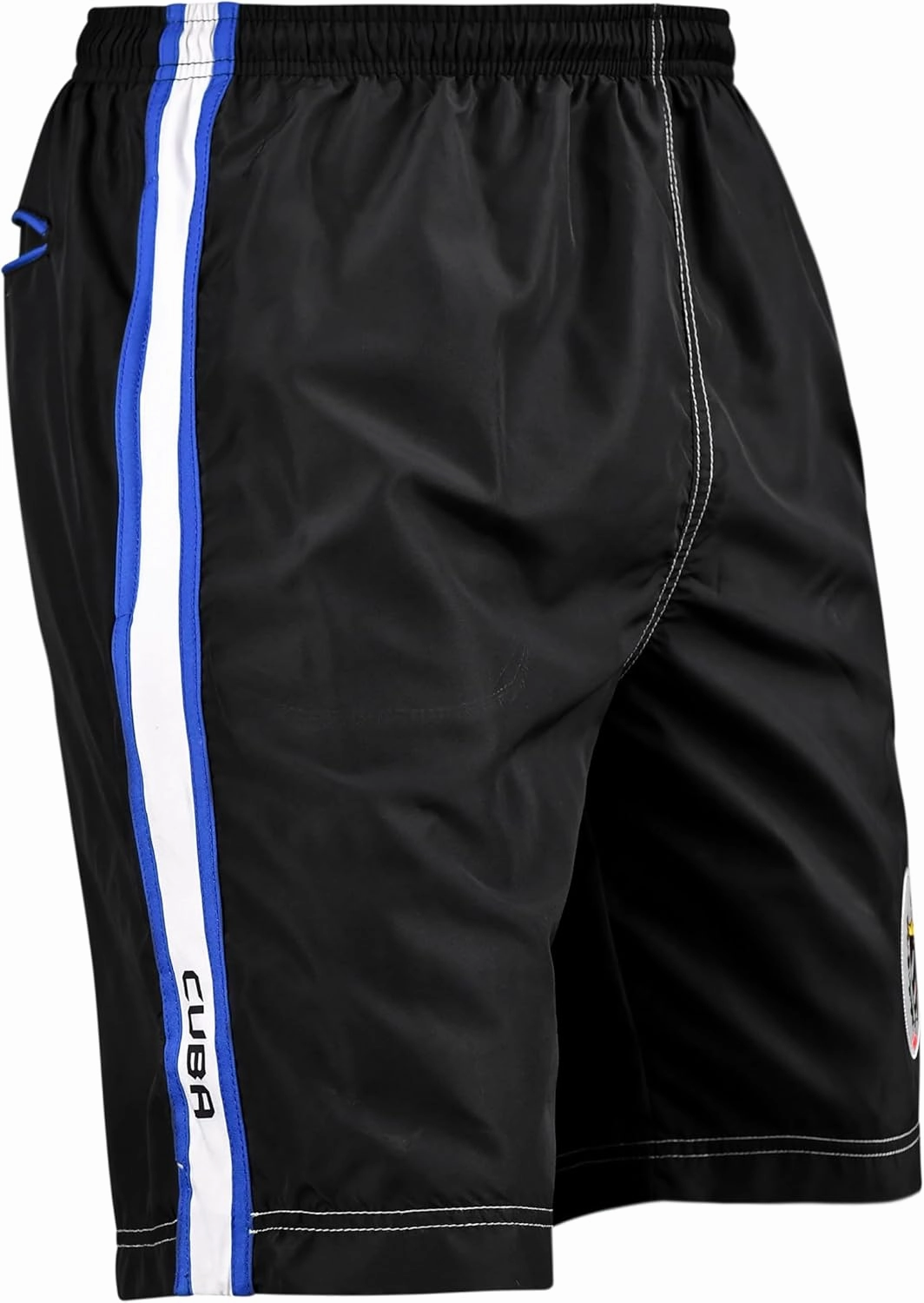 fox & fury Men's All Countries Embroidered Logo Athletic Running, Gym, Workout Sports Basketball Shorts wt Zipper Pockets
