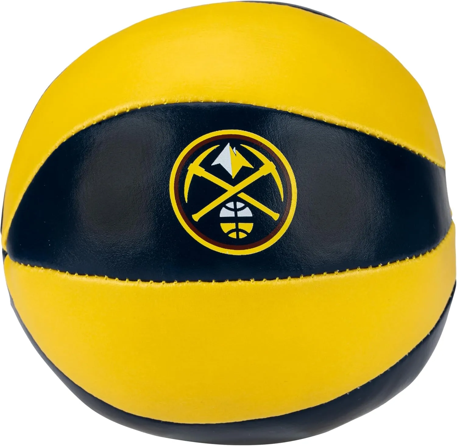 Franklin Sports NBA Toy Basketballs - 2 Pack of Kids Soft Mini Basketballs for Over the Door   Indoor Hoops - NBA Fan Shop Kids Soft Toy Basketballs - (2) Mini Balls Included