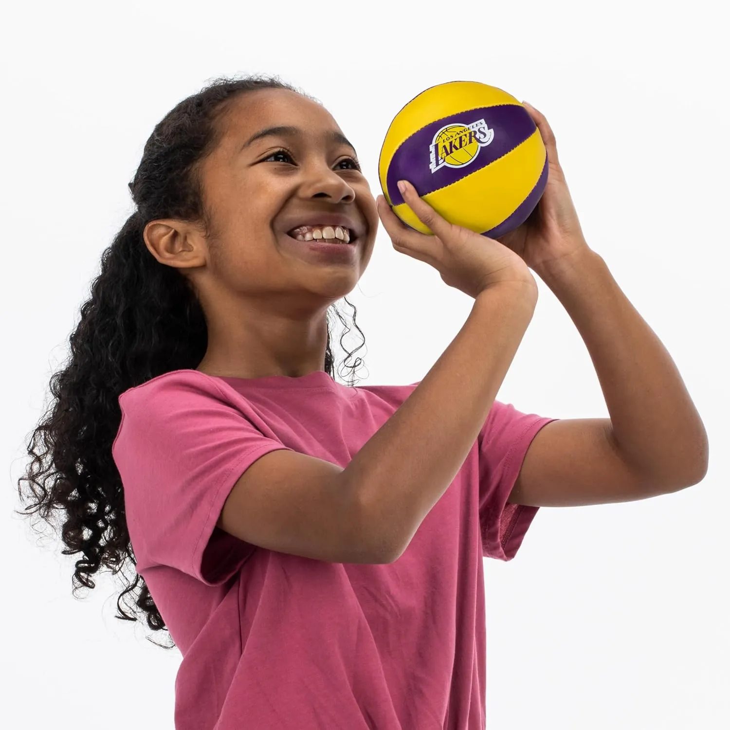Franklin Sports NBA Toy Basketballs - 2 Pack of Kids Soft Mini Basketballs for Over the Door   Indoor Hoops - NBA Fan Shop Kids Soft Toy Basketballs - (2) Mini Balls Included