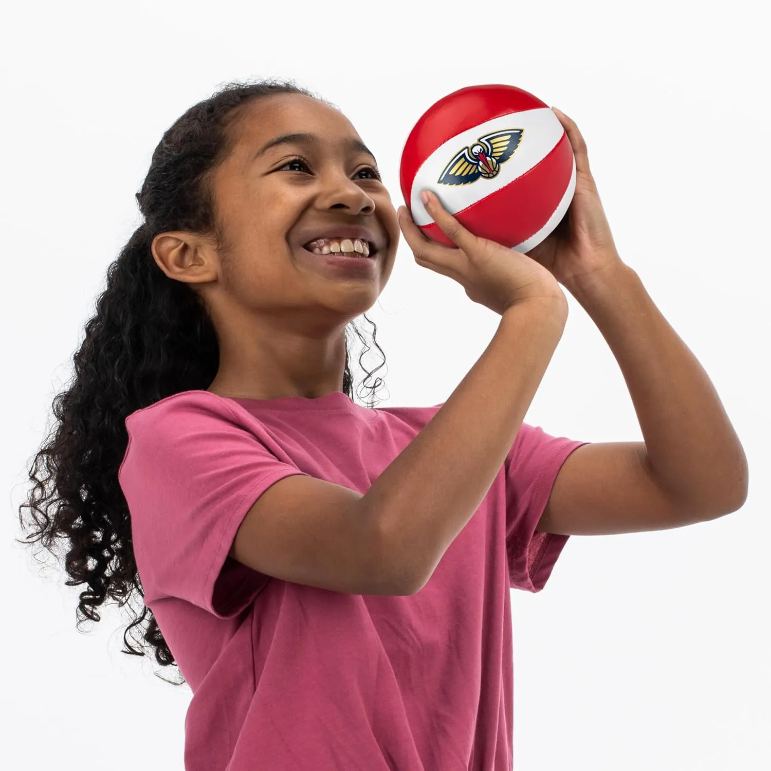 Franklin Sports NBA Toy Basketballs - 2 Pack of Kids Soft Mini Basketballs for Over the Door   Indoor Hoops - NBA Fan Shop Kids Soft Toy Basketballs - (2) Mini Balls Included