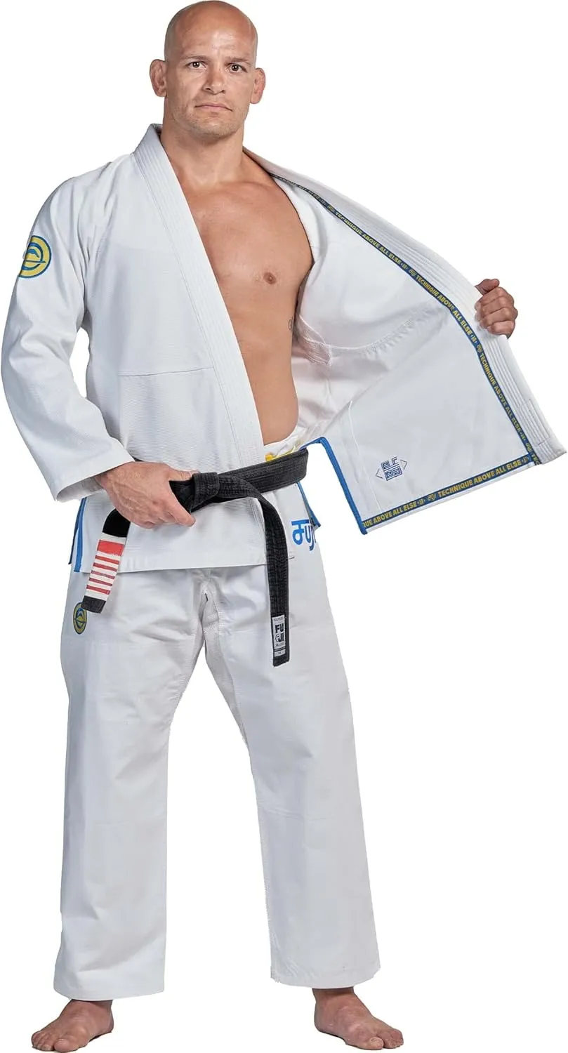 FUJI Flow-Tech Brazillian Jiu-Jitsu Gi; Lightweight BJJ Uniform Ultimate Breathability