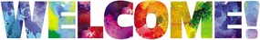 Fun Express Watercolor Welcome Letters – Educational Interactive Learning Activities for Kids – Engaging Early Literacy Tools Teaching Letter Recognition Writing Skills – Home or Classroom – 8 Pieces