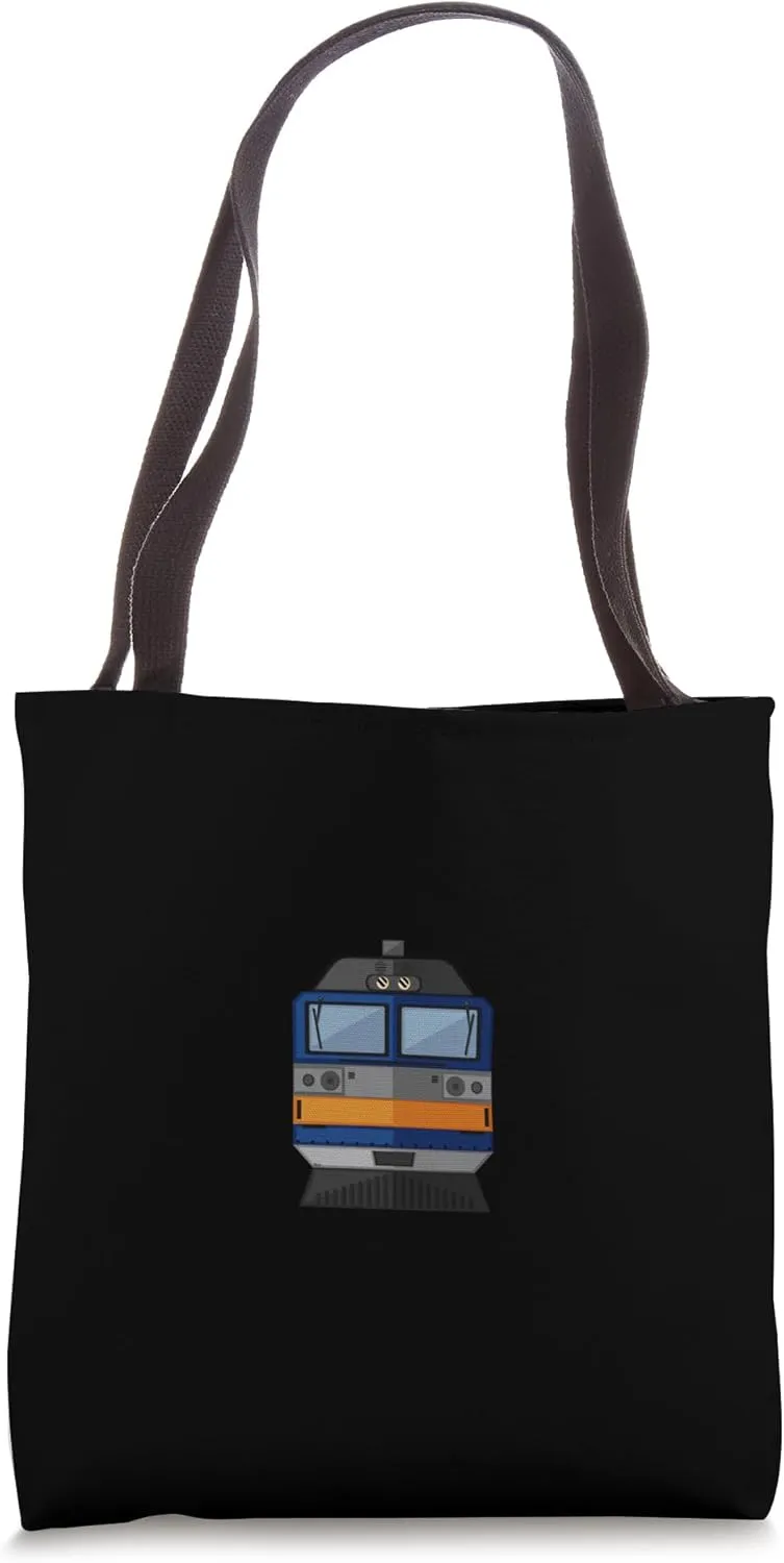 Funny Subway Train Lovers Enthusiast Train Conductor Tote Bag