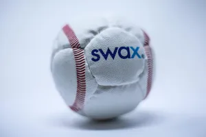 Game Master Swax Training Baseball 2 Pack, White/red