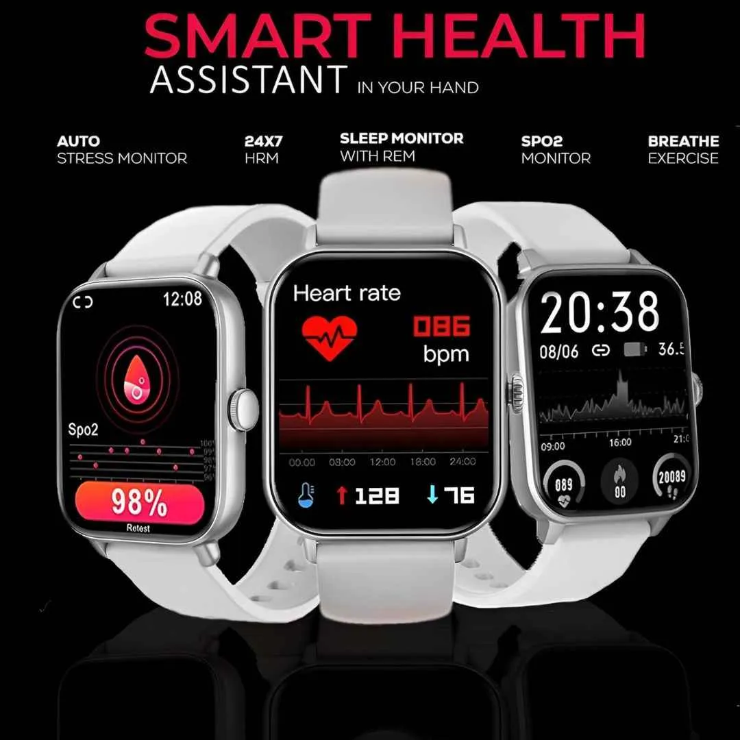 GameSir H9 Smartwatch with Long Battery Life 2.01" Screen High Resolution Bluetooth Calling