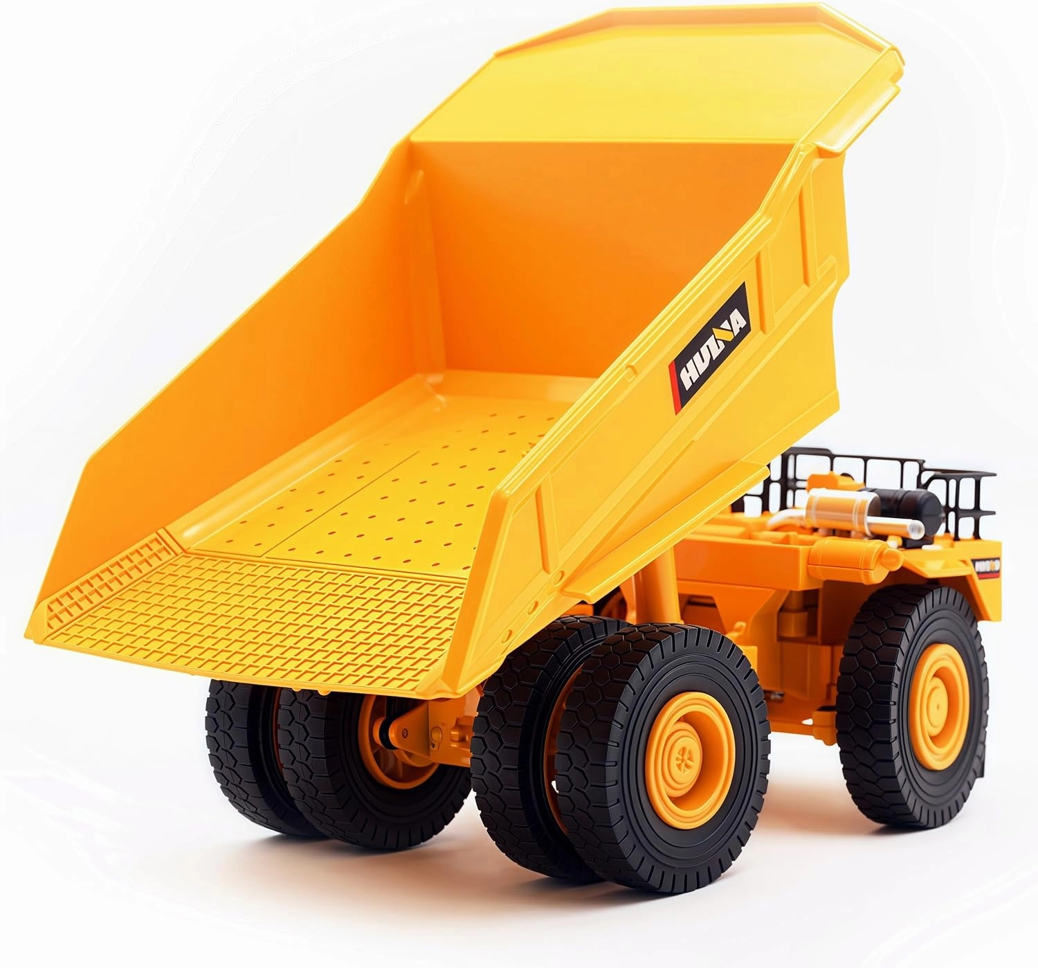 Gemini&Genius Dump Truck Construction Vehicle Toy 1/35 Scale Die-cast Site Dumper Vehicle, Realistic Car Model Toy for Kids and Decoration for House (Heavy Duty Truck)