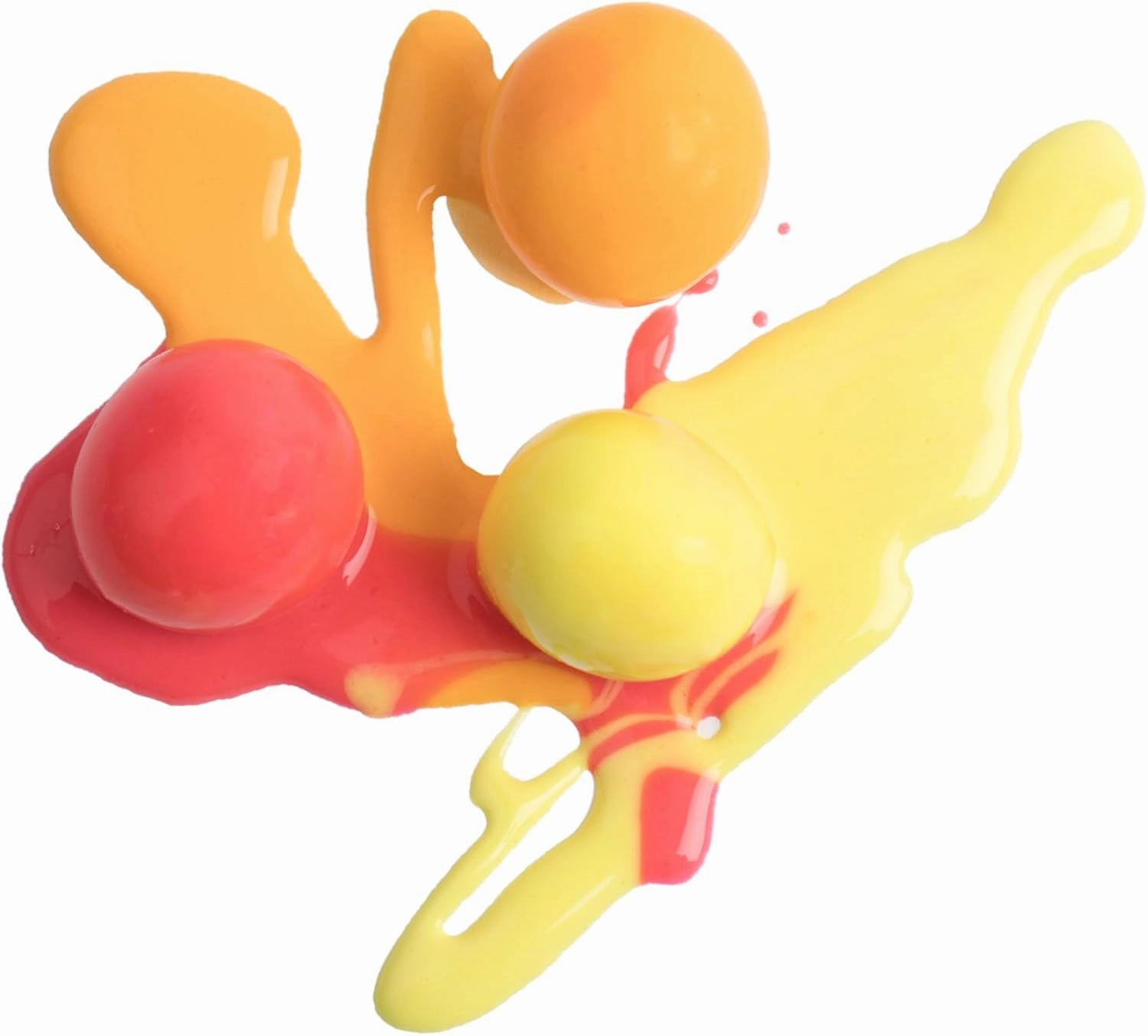 Goblies - Throwable Paintballs. Washable, Nontoxic, Plant-Based Toy for Outdoor Fun Games for Kids 6 . Pack of 3 (120 Count, Red/Orange/Yellow)