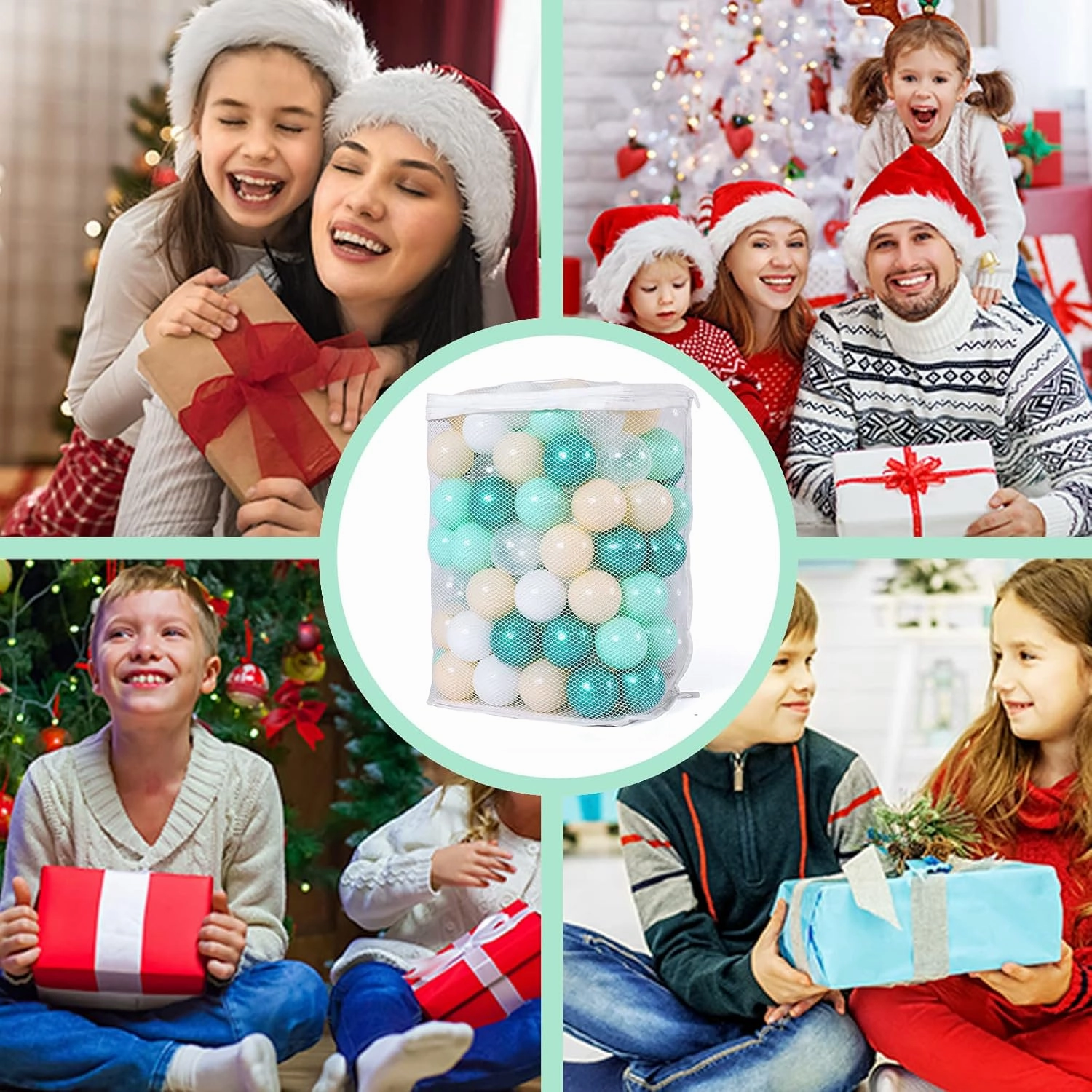 GOGOSO Ball Pit Balls for Toddles Kids Plastic Ballpits Accessories Crush Proof Durable Fun Shape Play Baby Bath Toys 50 100 200 500 1000