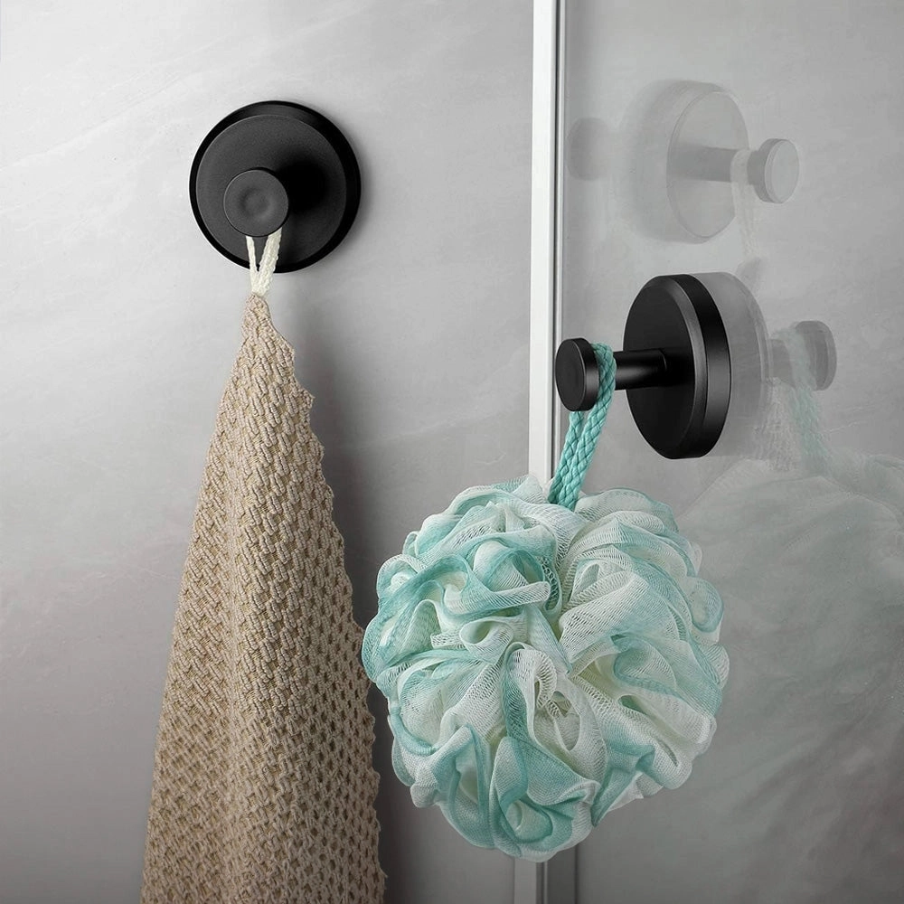 Gold Brass Bathroom Hooks - Modern Luxury Bath Accessories