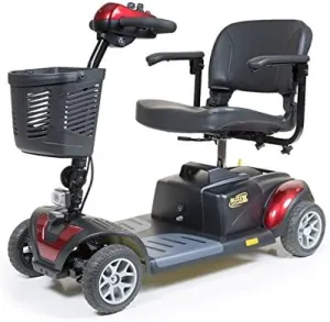 Golden Technologies 2015 Buzzaround XL 4 Wheel Mobility Scooter in Red - GB147