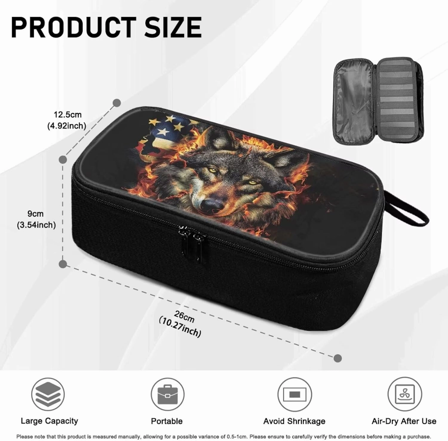 Golf Accessory Bag Durable Golf Pouch Bag for Men and Women with Multi Pocket Protective Golf Valuables Pouch