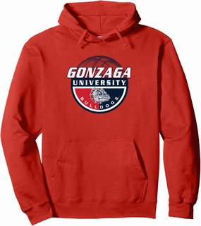 Gonzaga Bulldogs Basketball Dunk Officially Licensed Pullover Hoodie