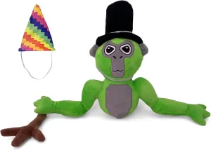 Gorilla Monkey Plush - Stuffed Animal for Game Fans, Ideal for Birthday Parties (Green)