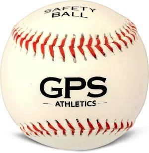 Grady's Pitching School GPS Athletics Low-Impact Soft Training Balls Set of 6 Practice Baseballs for Kids Coach Pitch Suitable for Beginners 6 pcs per Pack