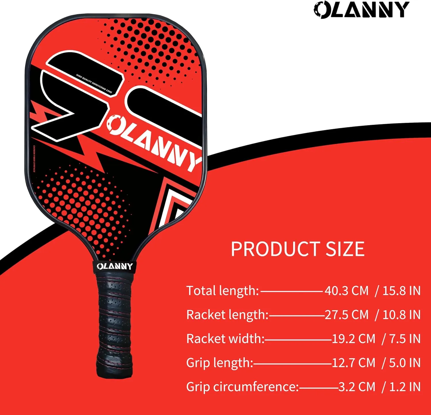 Graphite Pickleball Paddles Set- Premium Rackets Fiber Face & Polymer Honeycomb Core Pickleball Set Includes Pickleball Paddles   Pickleball Balls  Replacement Soft Grip   1 Bag