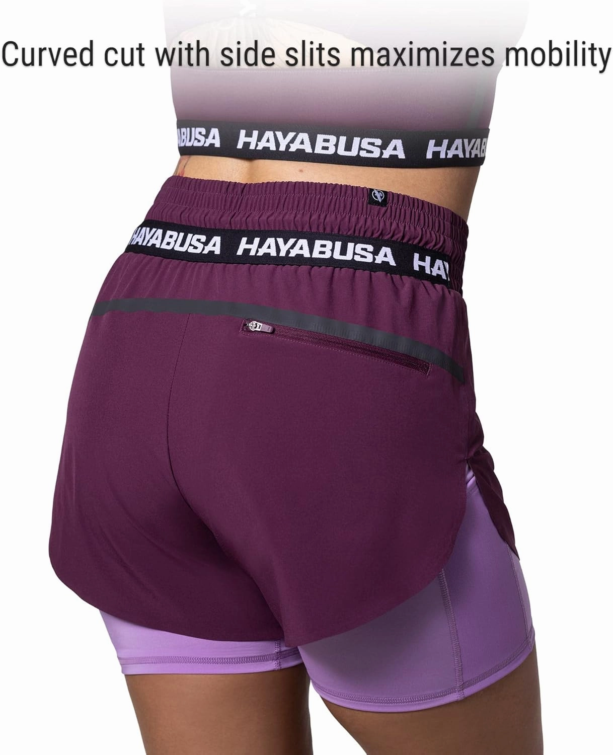 Hayabusa Women's Mid Rise Layered Shorts