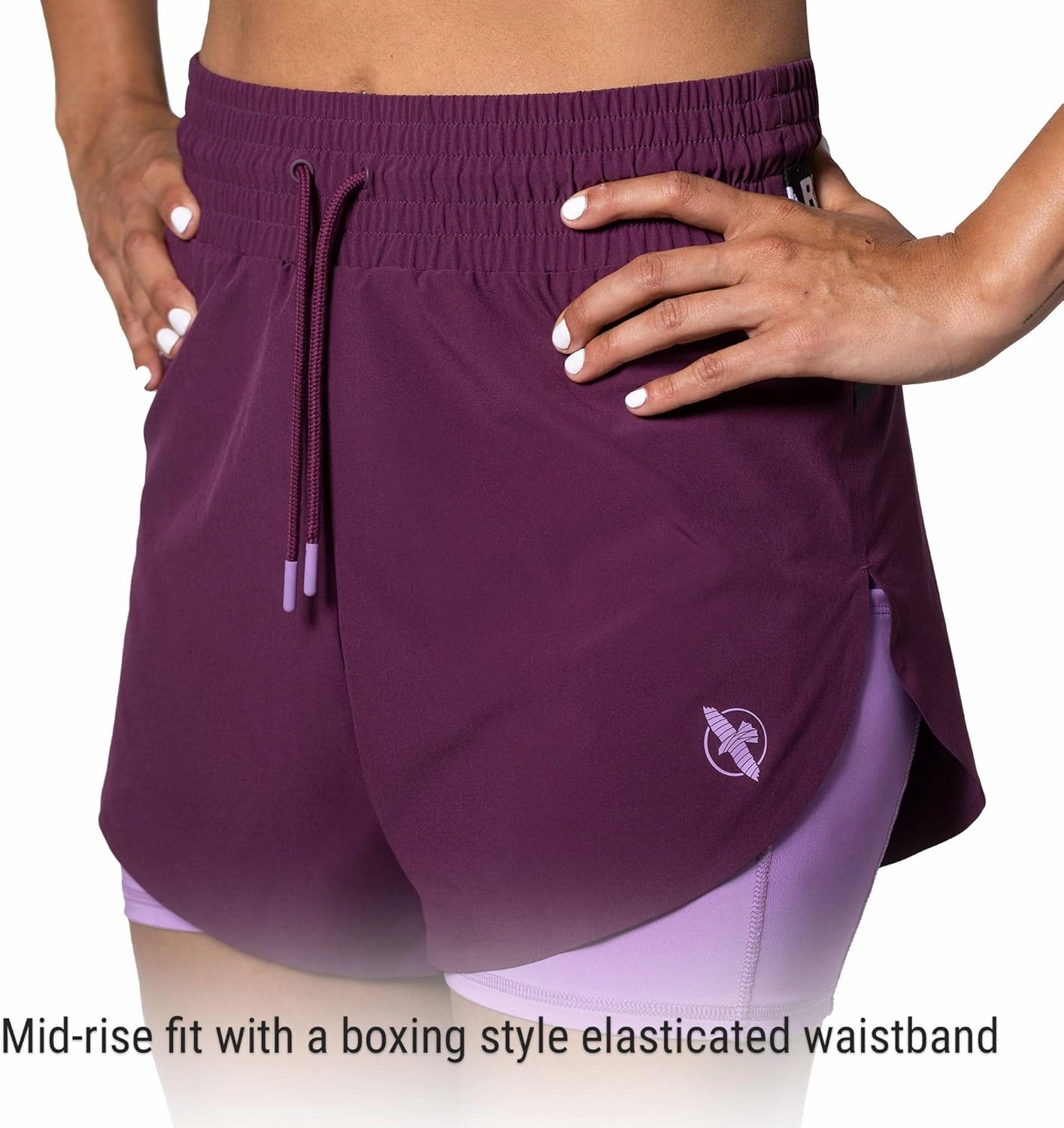 Hayabusa Women's Mid Rise Layered Shorts