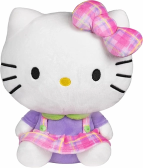 Hello Kitty and Friends, 12-Inch Hello Kitty Neon Plush - Officially Licensed Sanrio Product from Jazwares - Ages 6 