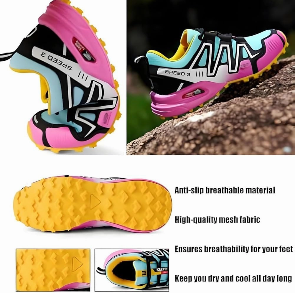 Hike Balance Shoes for Men, Hike Balance Orthopedic Shoes, Outdoor Comfortable Breathable Non-Slip Slip-On Sneakers