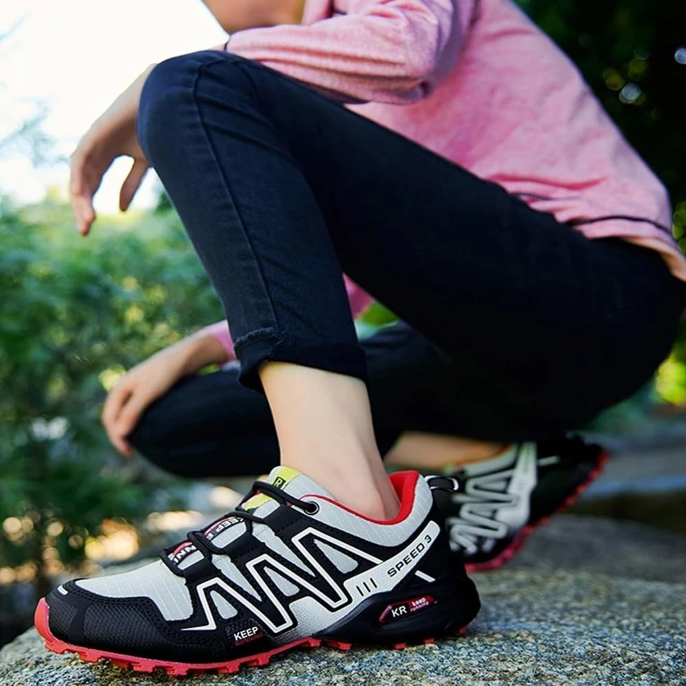 Hike Balance Shoes for Men, Hike Balance Orthopedic Shoes, Outdoor Comfortable Breathable Non-Slip Slip-On Sneakers