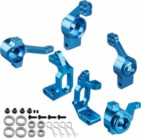HobbyPark 102210 102010 102211 102011 102212 102012 Aluminum Steering Knuckle Kit Hub Carrier Upgrade Parts for RC Redcat Volcano EPX HSP