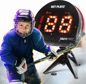 Hockey Radar Gifts Training Aids - Speed Guns Speed Sensor, Hands-Free Radar Guns | Ice Hockey Field Hockey Street Roller Hockey, High-Tech Gadget & Gear