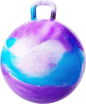 Hopper Balls for Kids 3-6, 18 Inches Bouncy Ball with Handle, 18" Inflatable Bouncing Hopper, 45cm Jumping Toys, Garden Hopping Toys Girls Boys Gifts
