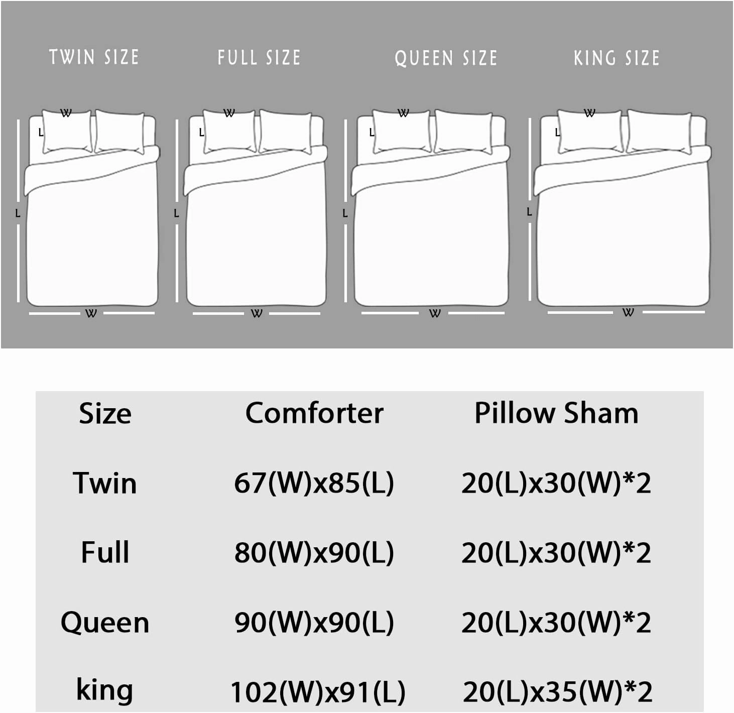 HOSIMA Happy Camping Bedding Queen Comforter Set for Girls Boys,Rustic Farmhouse Camping Trailer Bedding Set,Camping Trailer Forest Printed Comforter Kids Bedding Set with 2 Pillowcases.