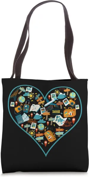 I love to Travel Tote Bag