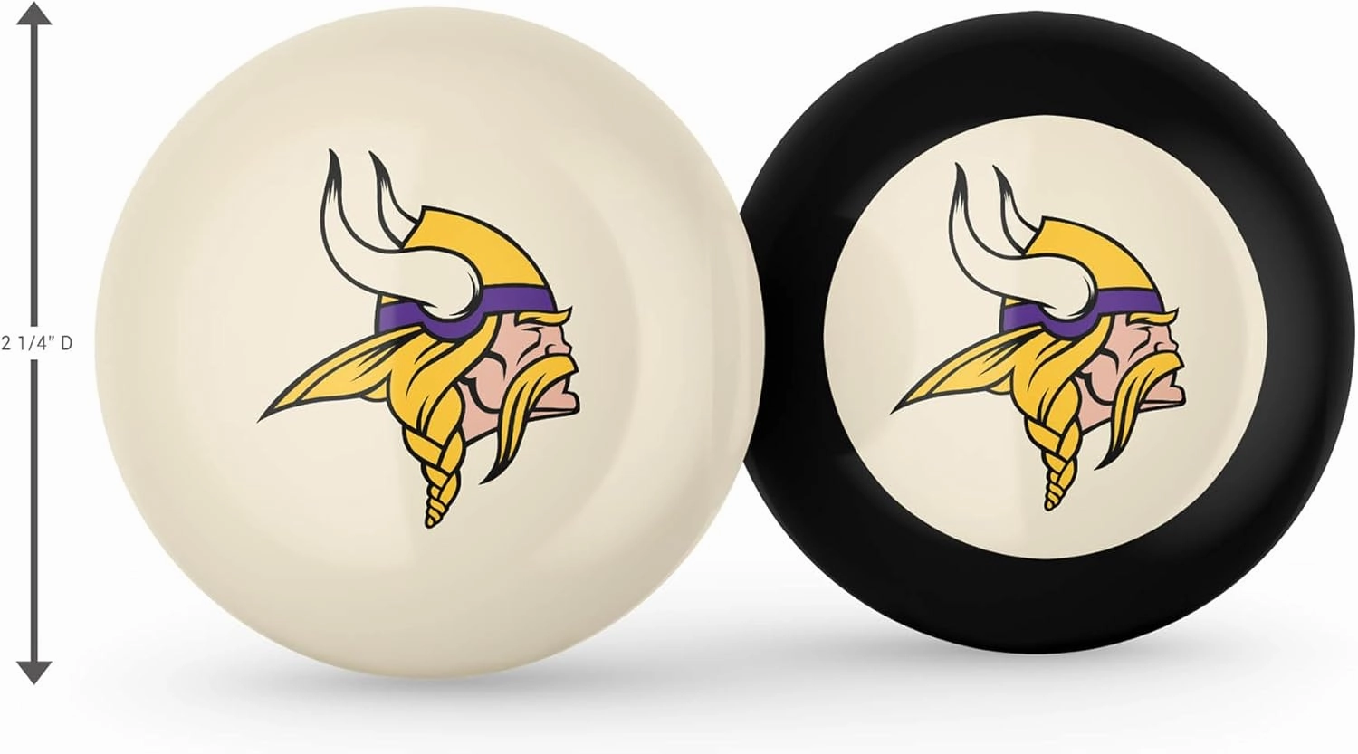 Imperial NFL Logo Cue Ball & 8 Ball Combo Set