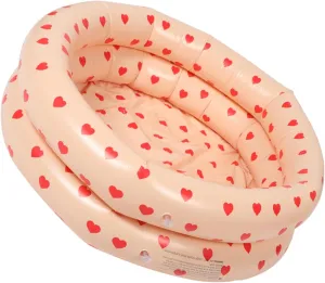Inflatable Portable Kiddie Pool Mini Tub for Durable Construction Quick Setup Versatile Use as Pool Ocean Ball Pit for Backyard Water Fun