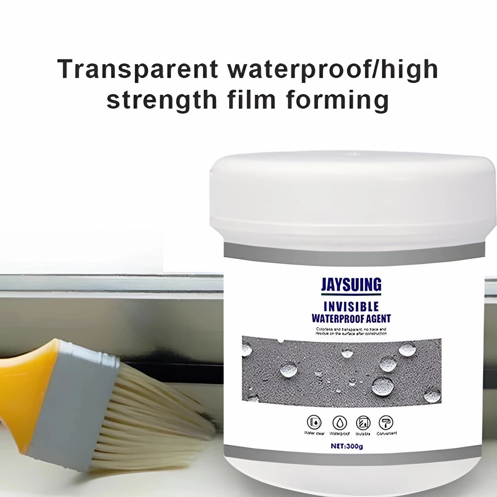 Invisible Quick Leak Stop: Clear Waterproof Sealant for Tiles & Joints