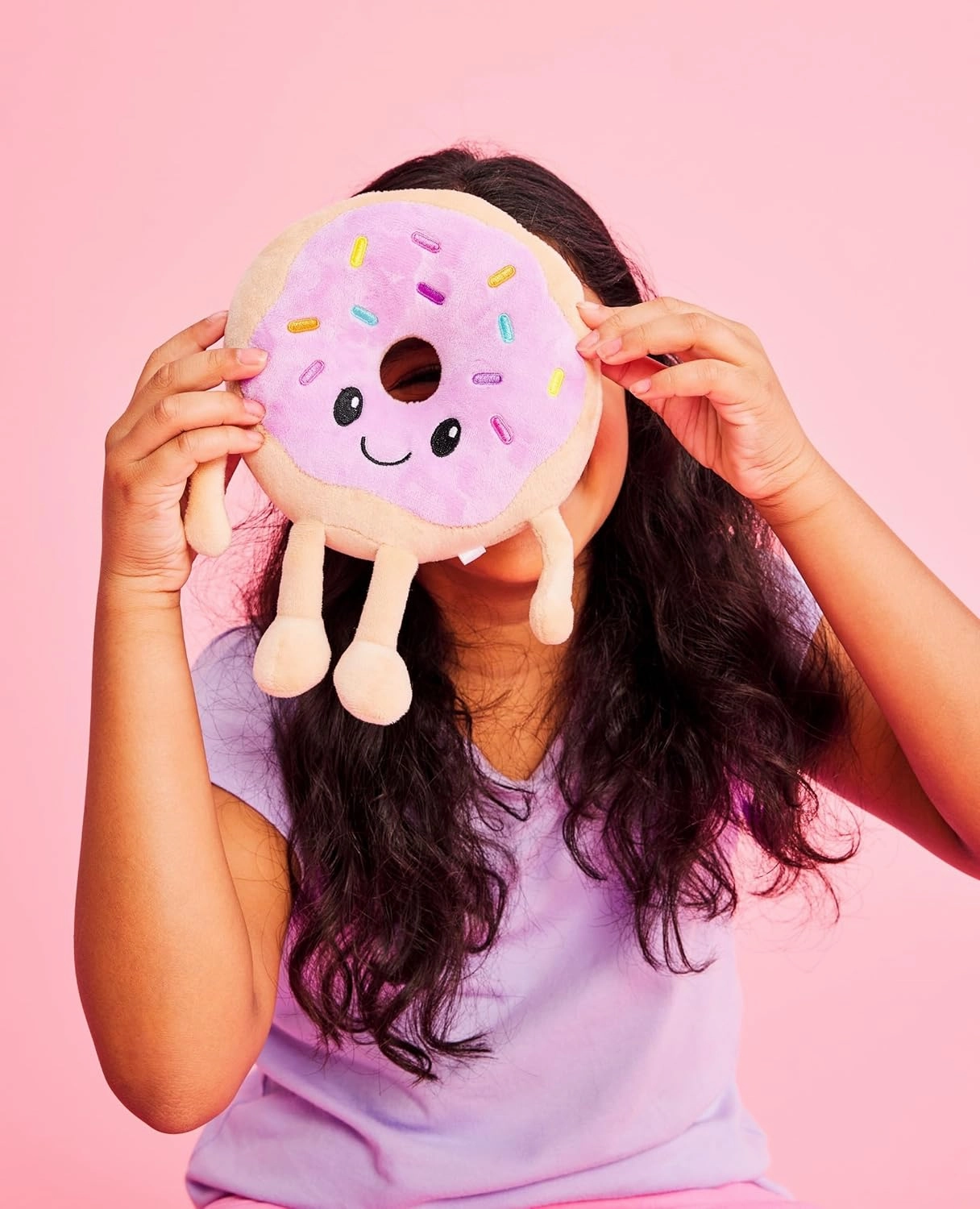 iscream Screamsicles Kawaii Sweet Shop 8" Plush - Sprinkle Donut