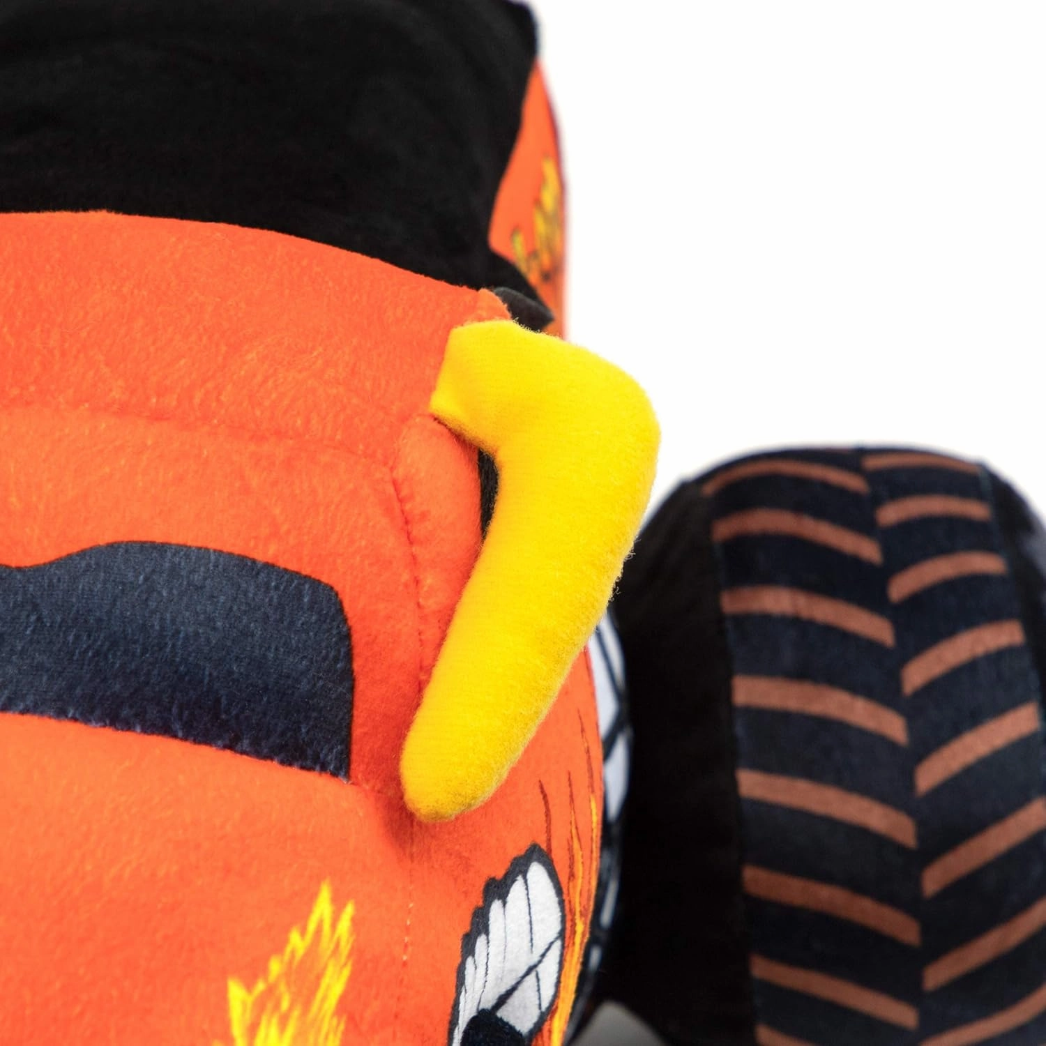 Jay Franco Monster Jam Plush Stuffed El Toro Loco Pillow Buddy - Super Soft Polyester Microfiber, 14 inches (Official Monster Jam Product)