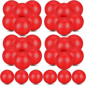 Jerify 40 Pack 8.5 inch Playground Balls Bulk Colorful Inflatable Bouncy Dodgeball Handball Kickball for Kids Adults Ball Games, Gym, Camps, Picnic,Beach, School,Indoor and Outdoor Games