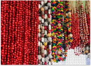 Jigsaw Puzzles 500 Pieces for Adult Typical Cuban Souvenir Jewelry Puzzle Game for Family Wooden Puzzle Toy Educational Games Puzzles for Home Decor