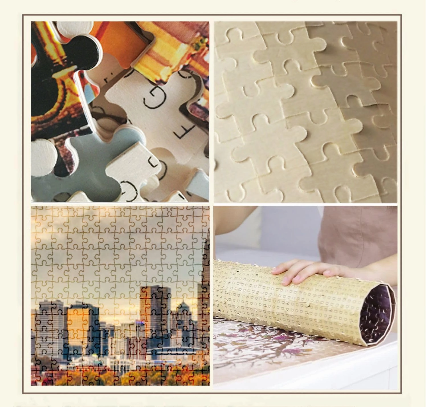 Jigsaw Puzzles 1000 Pieces for Adult Fall Charlotte NC Puzzle Game for Family Wooden Puzzle Toy Educational Games Puzzles for Home Decor