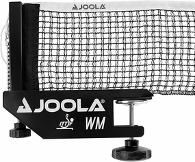 JOOLA WM Professional Table Tennis Net and Post Set - ITTF Tournament Approved - 72in Regulation Ping Pong Net with Screw On Clamp Attachment