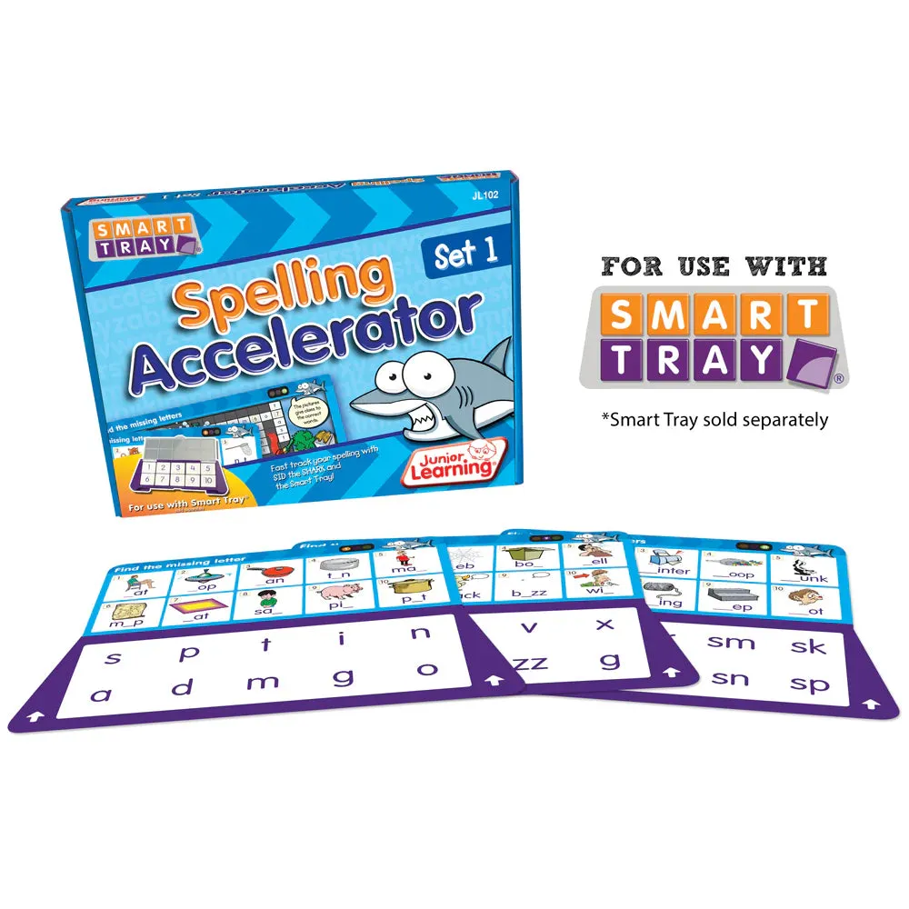 Junior Learning Spelling Accelerator Set 1 Early Literacy Phonics 5yrs 