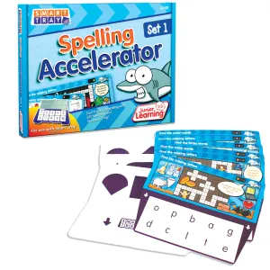 Junior Learning Spelling Accelerator Set 1 Early Literacy Phonics 5yrs 