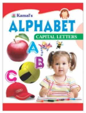 Kamal English Alphabet of Capital Letters Writing Book for Kids | Paperback, Kamal Book Depot | Smart Books For Smart Kids |