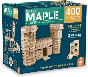 KEVA Maple 400 Plank Set