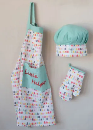 Kid's Colorful Pines Mini Chef Set - FINAL SALE