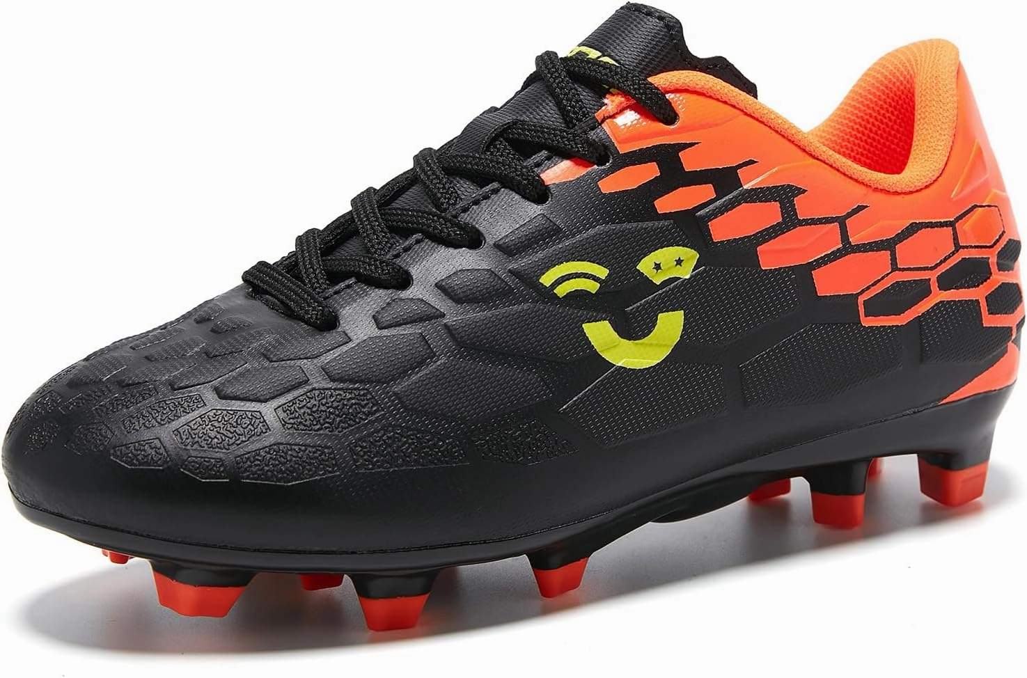 Kids Soccer Cleats for Boys Girls Lightweight AG FG Football Shoes for Outdoor Training Durable Softball Shoes for Little Big Kids
