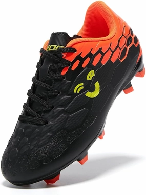 Kids Soccer Cleats for Boys Girls Lightweight AG FG Football Shoes for Outdoor Training Durable Softball Shoes for Little Big Kids