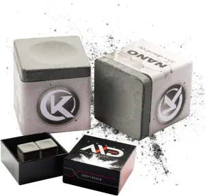 KONLLEN Pool Cue Chalk Nano Technology Billiard Chalk for Professional Tournament Dedicated Pool Chalk (Outstanding Performance, Reduce Miscue, Durable, Low Deflection)