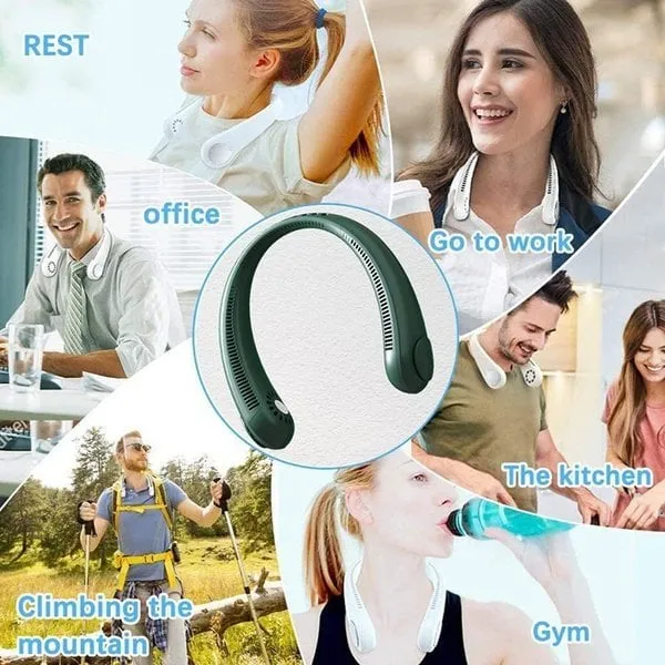 Last Day Promotion Save 70% - 2023 New Portable Neck Fan
